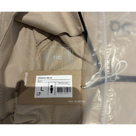 ON MENS RUNNING ON CLOUDS CLIMATE SHIRT IN DESERT SIZE LARGE 1ME10600603