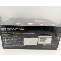 JUMP STARTER & AIR COMPRESSOR RS5 5000A 160 PSI POWER BANK PORTABLE