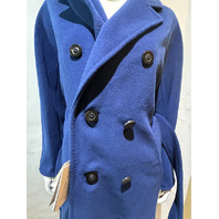 MAX MARA WOMEN'S MADAME 101801 ICON COAT IN ULTRAMARINE SAMPLE SIZE 8