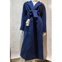 MAX MARA WOMEN'S MADAME 101801 ICON COAT IN ULTRAMARINE SAMPLE SIZE 8