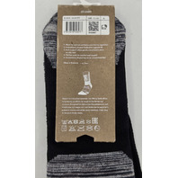 ON CLOUD EXPLORER MERINO MENS HIKING SOCKS BLACK/GLACIER XL CREW CUT