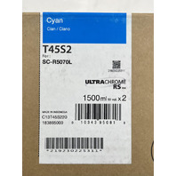 EPSON ULTRACHROME RS CYAN RESIN INK TWIN PACK 1.5 LITER X2 T45S220 FOR SC-R5070L