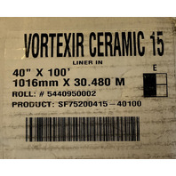 SOLARGARD VORTEXIR CERAMIC 15% SF75200415-40100 LINER IN 40" X 100FT WINDOW FILM