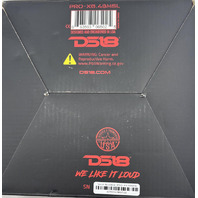 DS18 PRO-X6.4BMSL 6.5 INCH SPEAKER 1.5"VC GLOSSY RED/BLACK