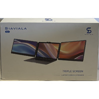 SIAVIALA S2 LAPTOP TRIPLE SCREEN LAPTOP SCREEN EXTENDER 14" 16HZ 1920X1080P
