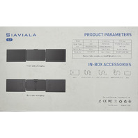 SIAVIALA S2 LAPTOP TRIPLE SCREEN LAPTOP SCREEN EXTENDER 14" 16HZ 1920X1080P