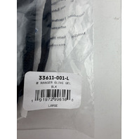 FOX RACING WOMENS RANGER GLOVE GEL SZ LARGE L BLACK 33611-001-L