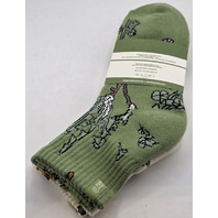 PARKS PROJECT FOREST FORAGER UNISEX QUARTER SOCK 2 PACK XS/S