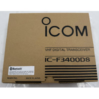 ICOM IC-F3400DS VHF DIGITAL TRANSCEIVER WITH BC-219N HM-184H AND FA-S82V
