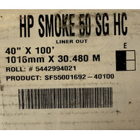 SOLARGARD HP SMOKE 50 SG HC SF55001692-40100 LINER OUT 40" X 100FT WINDOW FILM