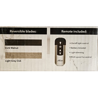 HUNTER 59416 48" LOW PROFILE CEILING FAN AVIA 5 BLADES W/LED LIGHT KIT & REMOTE