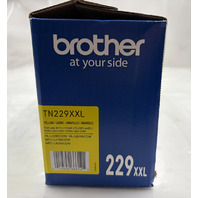 BROTHER GENUINE SUPER HIGH YIELD COLOR TONER CARTRIDGE TN229XXL YELLOW