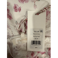 LOVE SHACK FANCY MANUELA HEIRLOOM PRINT SLIP DRESS STERLING DUSK D2171-3306 SZ M