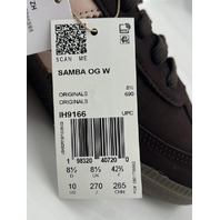 ADIDAS SAMBA OG IH9166 BROWN AND PINK SIZE 10 WOMENS AURORA COFEE SANDY PINK