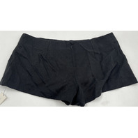 REFORMATION JUNE LOW RISE BLACK SHORTS SIZE 2 1314815BLK002