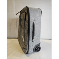 HERSCHEL 40082 HERITAGE SOFTSHELL LUGGAGE LARGE CARRY ON 37L RAVEN CROSSHATCH