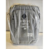 HERSCHEL 40082 HERITAGE SOFTSHELL LUGGAGE LARGE CARRY ON 37L RAVEN CROSSHATCH