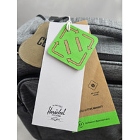 HERSCHEL 40082 HERITAGE SOFTSHELL LUGGAGE LARGE CARRY ON 37L RAVEN CROSSHATCH