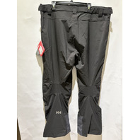 HELLY HANSEN 65704-990 MEN'S LEGENDARY INSULATED SNOWPANTS REGULAR FIT SZ 2XL BLACK