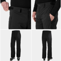 HELLY HANSEN 65704-990 MEN'S LEGENDARY INSULATED SNOWPANTS REGULAR FIT SZ 2XL BLACK
