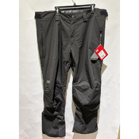 HELLY HANSEN 65704-990 MEN'S LEGENDARY INSULATED SNOWPANTS REGULAR FIT SZ 2XL BLACK