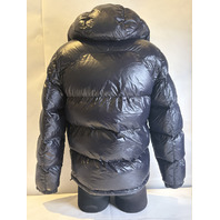 POLO RALPH LAUREN M CLASSICS LOGO EMBROIDERED QUILTED DOWN JACKET W HOOD SZ M