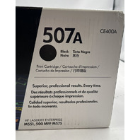 HP LASERJET 507A CE400A TONER CARTRIDGE BLACK GENUINE