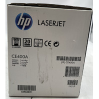 HP LASERJET 507A CE400A TONER CARTRIDGE BLACK GENUINE