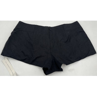 REFORMATION JUNE LOW RISE BLACK SHORTS SIZE 0 1314815BLK000