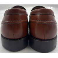 ALLEN EDMONDS RANDOLPH 2.0 CHILI MSM 9D LEATHER MENS BROWN LOAFERS