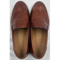 ALLEN EDMONDS RANDOLPH 2.0 CHILI MSM 9D LEATHER MENS BROWN LOAFERS