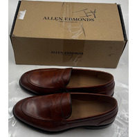 ALLEN EDMONDS RANDOLPH 2.0 CHILI MSM 9D LEATHER MENS BROWN LOAFERS