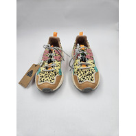 FLOWER MOUNTAIN WASHI SNEAKER SHOES WOMEN PINK-MULTI US 8.5 EU 39