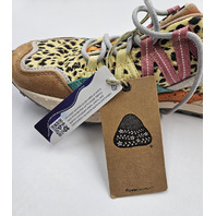 FLOWER MOUNTAIN WASHI SNEAKER SHOES WOMEN PINK-MULTI US 8.5 EU 39