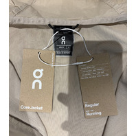 ON MENS RUNNING ON CLOUDS CORE JACKET IN DESERT SZ L LARGE 1ME10330603