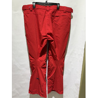 HELLY HANSEN 65704-162 MEN'S LEGENDARY INSULATED SNOWPANTS REGULAR FIT SZ 2XL RED