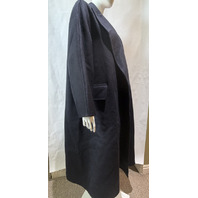 MAX MARA WOMEN'S OVERSIZED CASHMERE COAT MXM CESTO ULTRAMARINE SZ 8 NWT SAMPLE