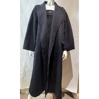 MAX MARA WOMEN'S OVERSIZED CASHMERE COAT MXM CESTO ULTRAMARINE SZ 8 NWT SAMPLE