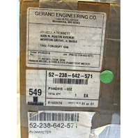 BELL GOSSETT GERAND K-1000-6 FIRE PUMP TEST METER W 6" 743 FLANGE FLOWMETER