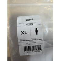 ON CLOUD MEN'S STUDIO-T IN WHITE CLOSE FITTING 1MF11770069NWT SIZE XL NWT