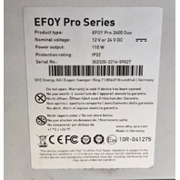 EFOY PRO SERIES PRO 2400 DUO 12V/24V DIRECT METHANOL FUEL CELL 110W GREY