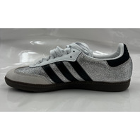 ADIDAS SAMBA OG IH9055 CRYSTAL SIZE 8 WOMENS CRYSTAL WHITE SILVER METALLIC