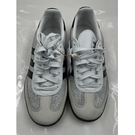 ADIDAS SAMBA OG IH9055 CRYSTAL SIZE 8 WOMENS CRYSTAL WHITE SILVER METALLIC