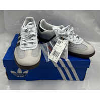 ADIDAS SAMBA OG IH9055 CRYSTAL SIZE 8 WOMENS CRYSTAL WHITE SILVER METALLIC