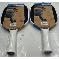 LOT OF 2 DUNLOP TT-THR33 CONTROL SERIES PICKLEBALL PADDLES 16MM