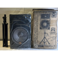 MR DJ PBX4500S 15" 2-WAY PA DJ 4500W ACTIVE LED LIGHTING SPEAKER AND STAND