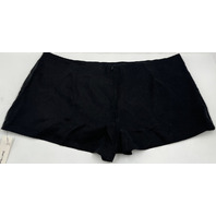 REFORMATION JUNE LOW RISE BLACK SHORTS SIZE 12 1314815BLK012
