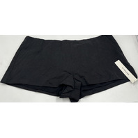 REFORMATION JUNE LOW RISE BLACK SHORTS SIZE 12 1314815BLK012