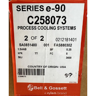 BELL & GOSSETT E-90 6203-2RS-J/C3 56J 5HP 1.5AAB FB53 3450RPM 208-230/460V  PUMP