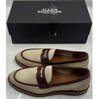 ALLEN EDMONDS RAND RANDOLPH VERSE SAND SU 9.5 E MENS LIGHT BROWN LOAFERS